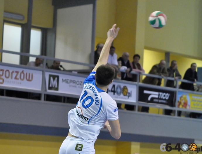 53/72 GTPS Rajbud Gorzów - AZS PWSZ Nysa 3:1