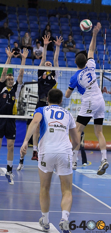 54/72 GTPS Rajbud Gorzów - AZS PWSZ Nysa 3:1