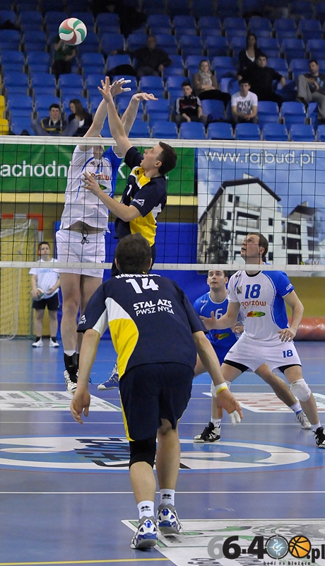 66/72 GTPS Rajbud Gorzów - AZS PWSZ Nysa 3:1