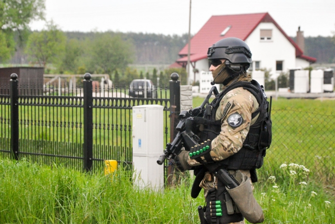 4/9 Akcja antyterrorystów w Białczu