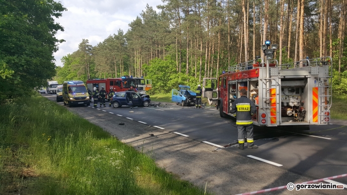 6/14 Czołowe zderzenie pandy i clio