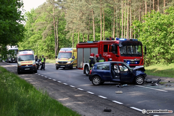 14/14 Czołowe zderzenie pandy i clio