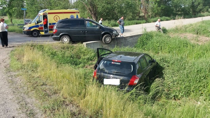 2/4 Zdarzenie drogowe w Prądocinie