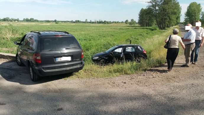 4/4 Zdarzenie drogowe w Prądocinie