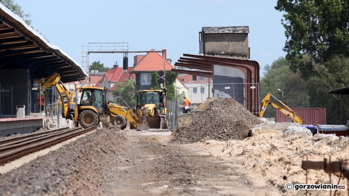 2/13 Dworzec Gorzów w budowie