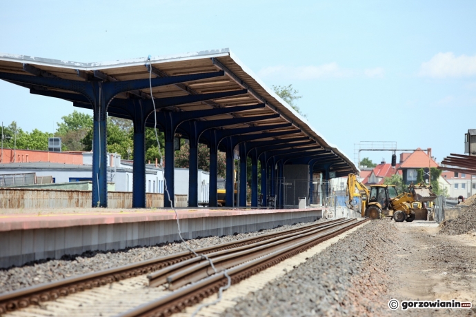 6/13 Dworzec Gorzów w budowie