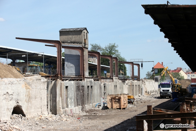 10/13 Dworzec Gorzów w budowie