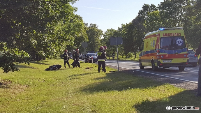 4/5 Zderzenie motocyklisty i busa