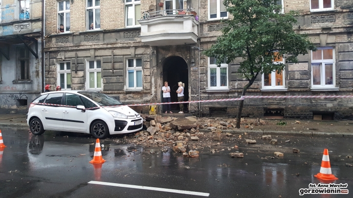 5/8 Zarwany balkon przy Dąbrowskiego