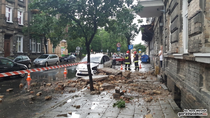 7/8 Zarwany balkon przy Dąbrowskiego