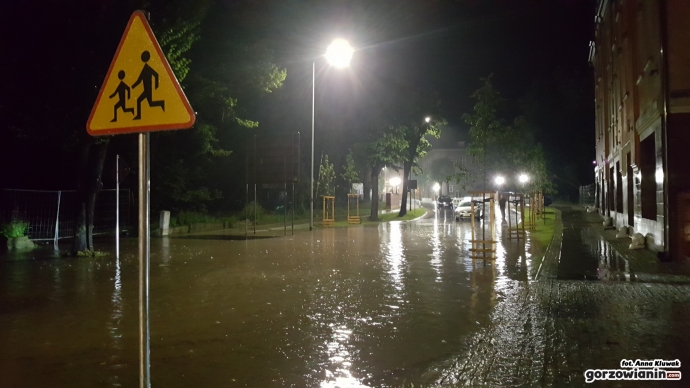3/10 Zalane ulice w Gorzowie 28.06.2017
