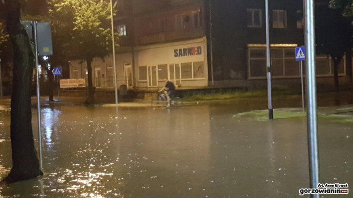 4/10 Zalane ulice w Gorzowie 28.06.2017