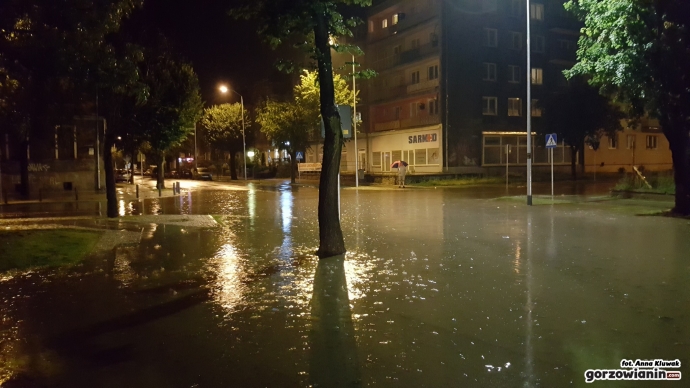 5/10 Zalane ulice w Gorzowie 28.06.2017