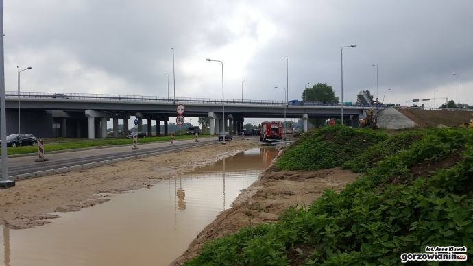 11/12 Węzeł S3 Gorzów Północ pod wodą