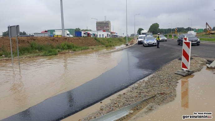 12/12 Węzeł S3 Gorzów Północ pod wodą
