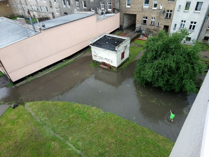 5/26 Skutki intensywnych opadów deszczu 