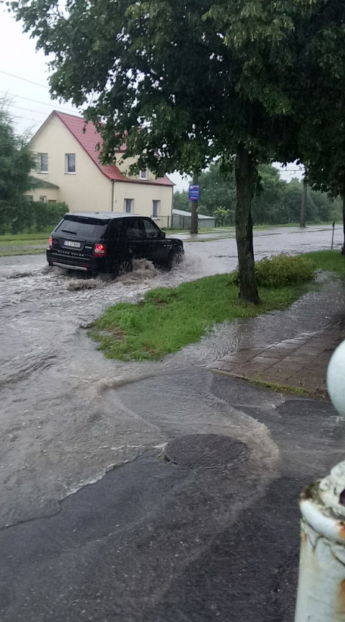 7/26 Skutki intensywnych opadów deszczu 