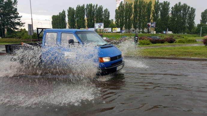 12/26 Skutki intensywnych opadów deszczu 