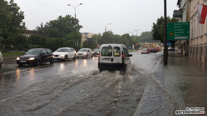 16/26 Skutki intensywnych opadów deszczu 