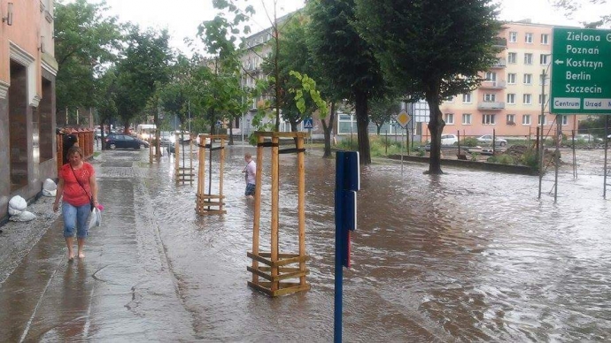 24/26 Skutki intensywnych opadów deszczu 