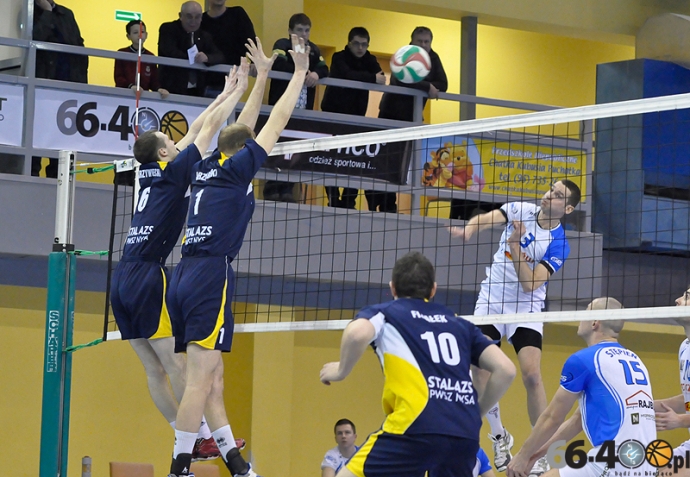 20/64 Rajbud GTPS Gorzów - Stal AZS PWSZ Nysa 3:0 (25:22, 25:21, 25:21)