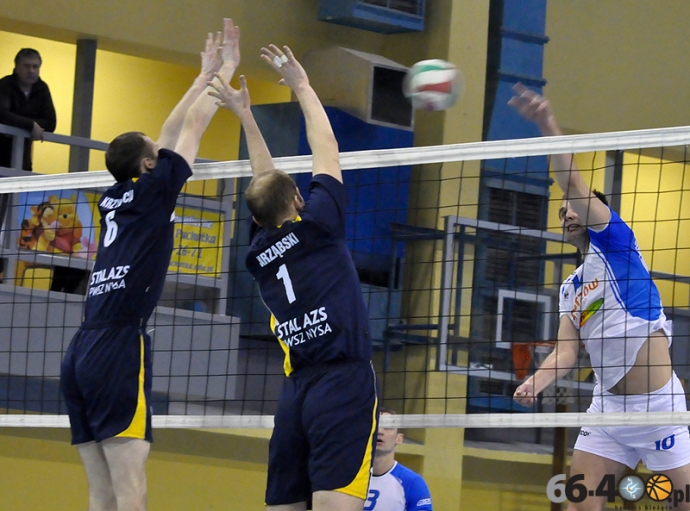 23/64 Rajbud GTPS Gorzów - Stal AZS PWSZ Nysa 3:0 (25:22, 25:21, 25:21)
