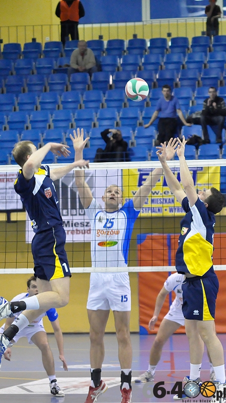 28/64 Rajbud GTPS Gorzów - Stal AZS PWSZ Nysa 3:0 (25:22, 25:21, 25:21)
