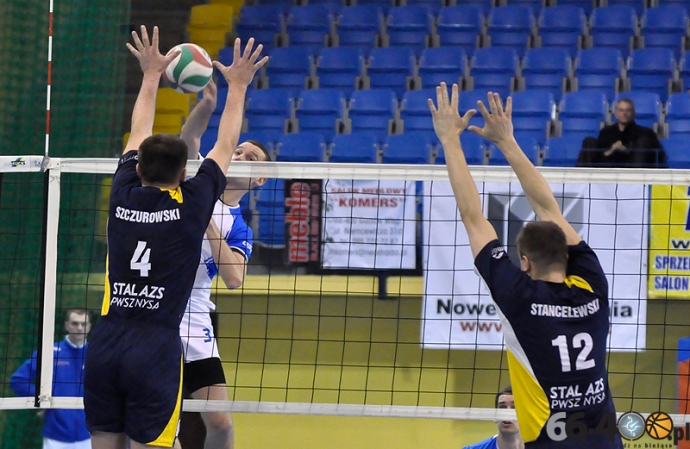 32/64 Rajbud GTPS Gorzów - Stal AZS PWSZ Nysa 3:0 (25:22, 25:21, 25:21)