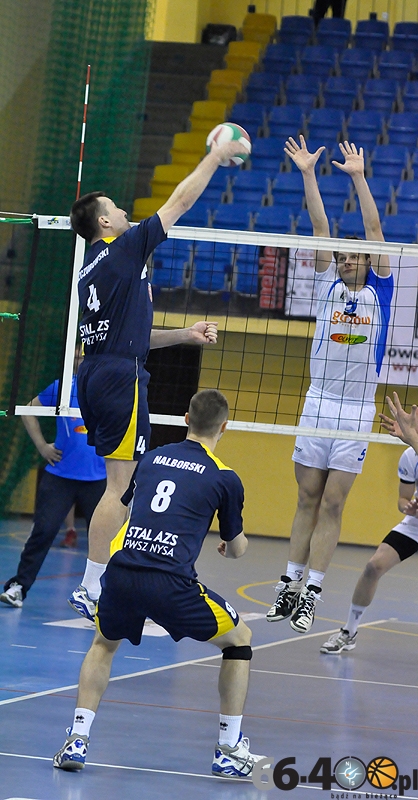 35/64 Rajbud GTPS Gorzów - Stal AZS PWSZ Nysa 3:0 (25:22, 25:21, 25:21)