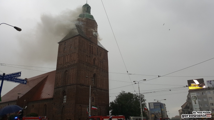 2/9 Pożar gorzowskiej katedry