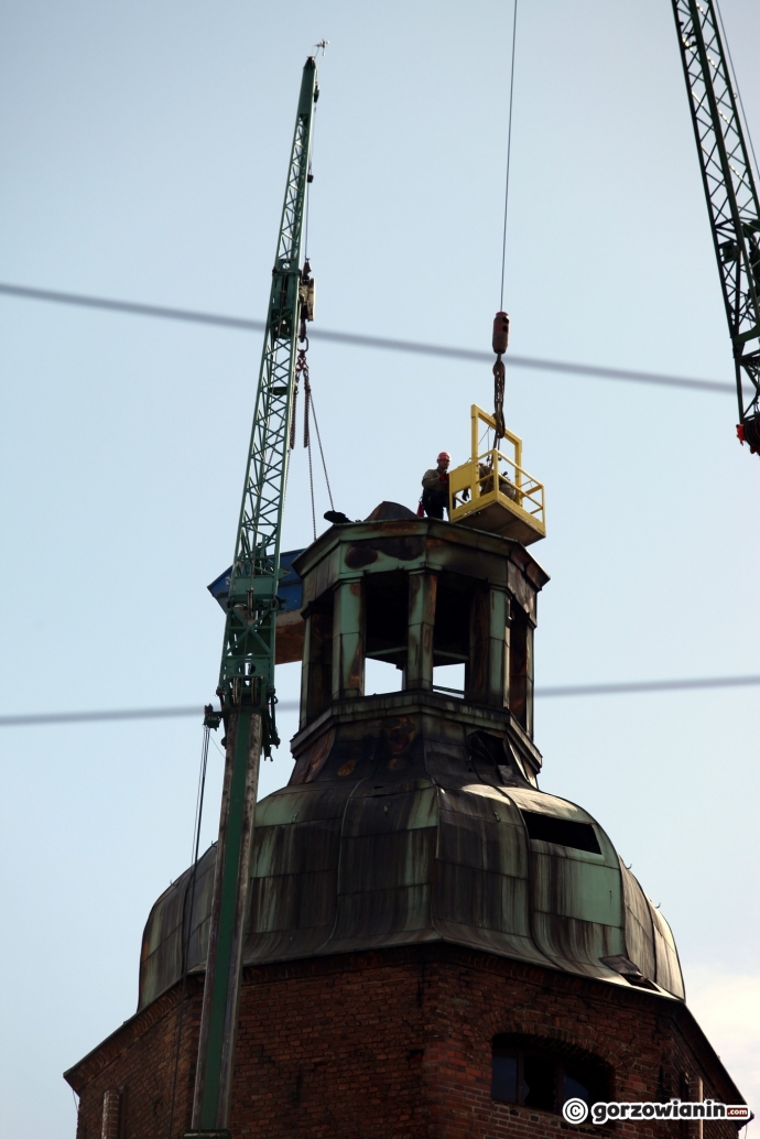 5/5 Demontaż kopuły katedry