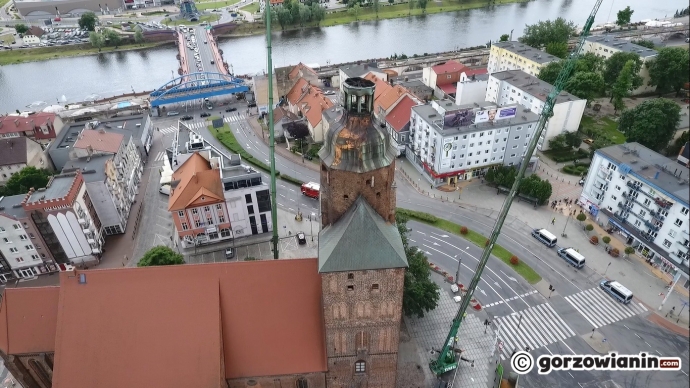 4/6 Spalona kopuła widziana z góry 