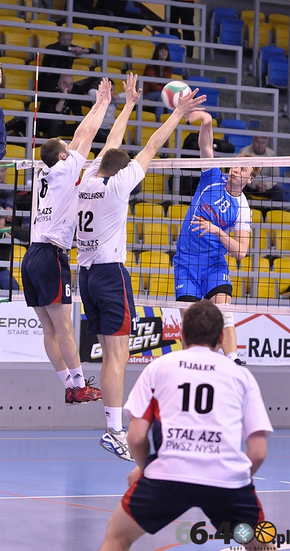 17/50 Rajbud GTPS Gorzów Wlkp. - Stal AZS PWSZ Nysa 1:3 (25:23, 21:25, 20:25, 19:25)