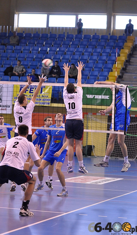 36/50 Rajbud GTPS Gorzów Wlkp. - Stal AZS PWSZ Nysa 1:3 (25:23, 21:25, 20:25, 19:25)
