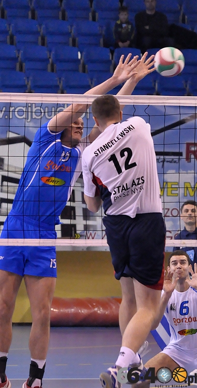 39/50 Rajbud GTPS Gorzów Wlkp. - Stal AZS PWSZ Nysa 1:3 (25:23, 21:25, 20:25, 19:25)