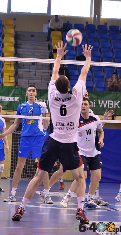 44/50 Rajbud GTPS Gorzów Wlkp. - Stal AZS PWSZ Nysa 1:3 (25:23, 21:25, 20:25, 19:25)