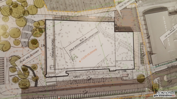 5/9 Wizualizacja hali sportowo-widowiskowej