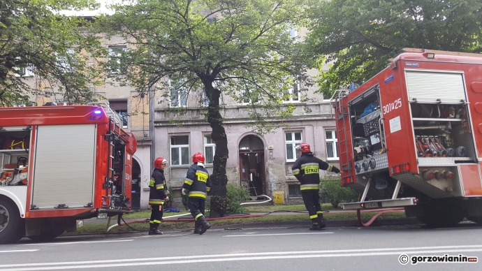 6/9 Pożar mieszkania przy ul. Kosynierów Gdyńskich