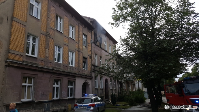 9/9 Pożar mieszkania przy ul. Kosynierów Gdyńskich