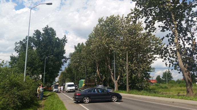 4/5 Zderzenie forda i peugeota