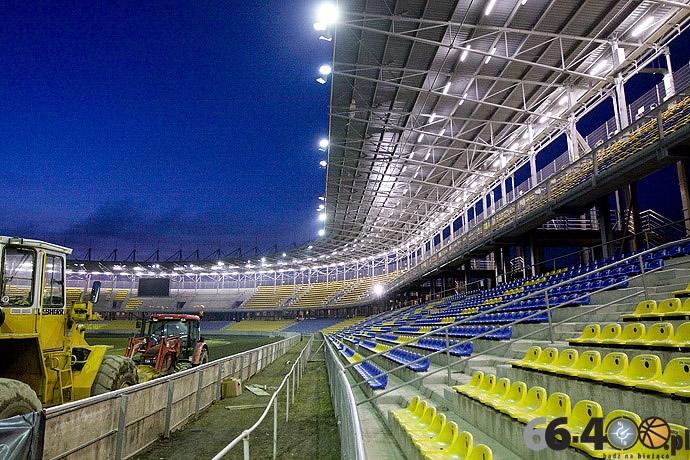 3/18 Próba świateł na stadionie żużlowym im. Edwarda Jancarza