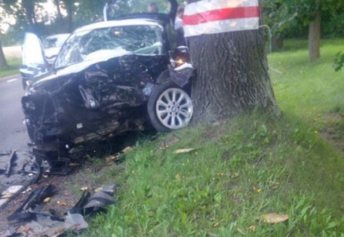 3/5 Wypadek na trasie Różanki - Zdroisko