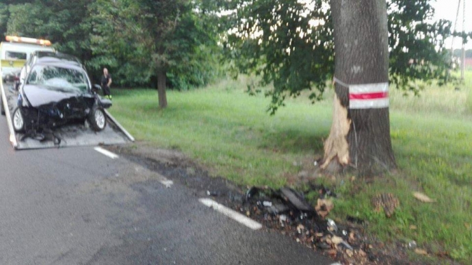 5/5 Wypadek na trasie Różanki - Zdroisko