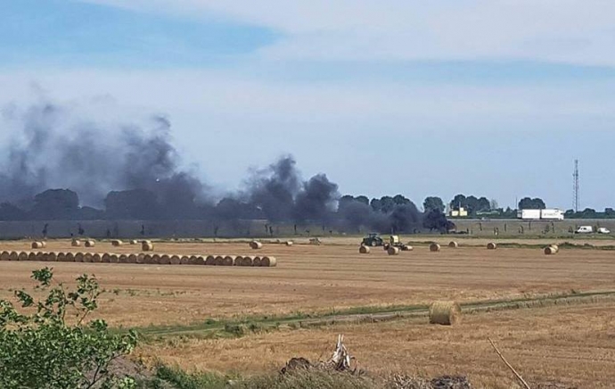 3/5 Pożar ciężarówki pod Gorzowem