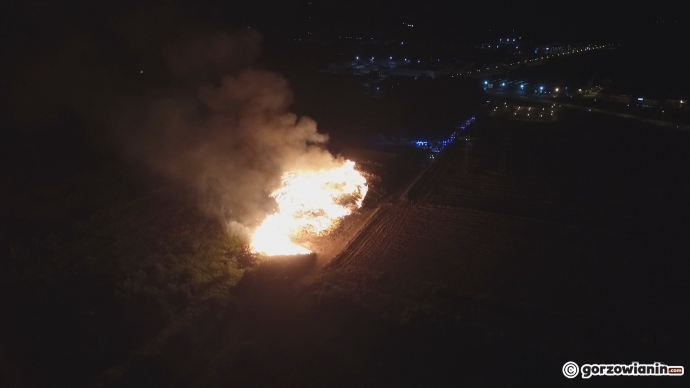 10/26 Pożar wysypiska śmieci przy Spiżowej