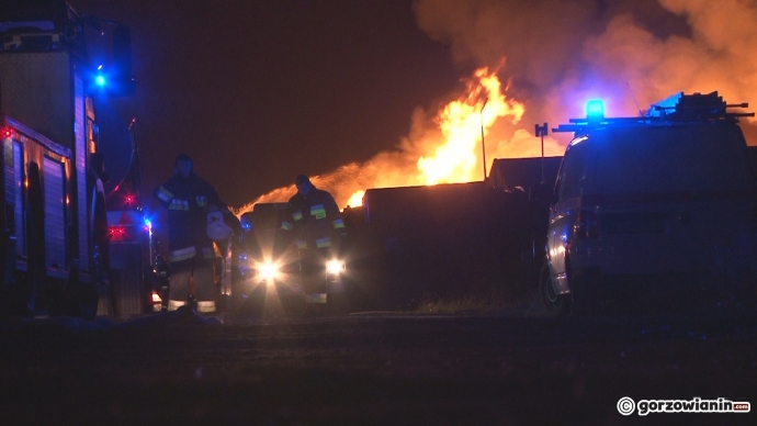 11/26 Pożar wysypiska śmieci przy Spiżowej