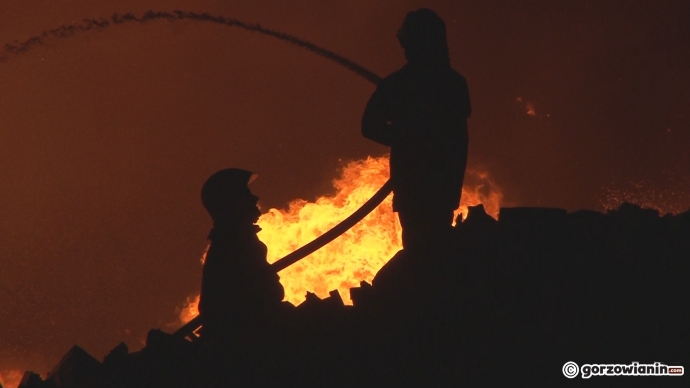 18/26 Pożar wysypiska śmieci przy Spiżowej