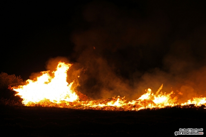 24/26 Pożar wysypiska śmieci przy Spiżowej