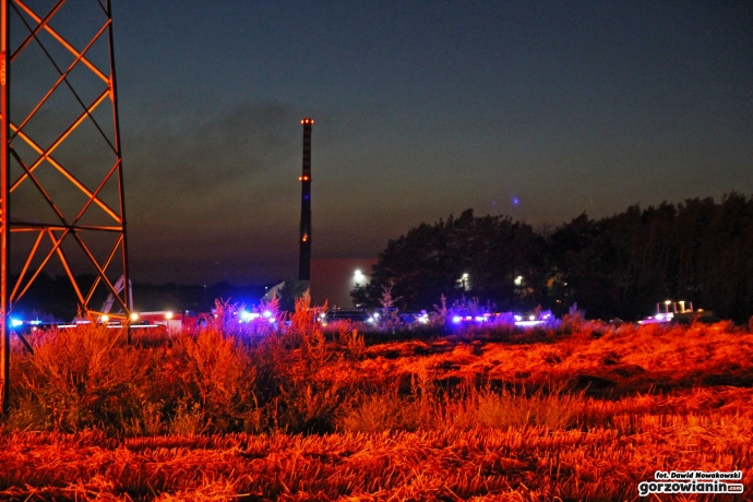 25/26 Pożar wysypiska śmieci przy Spiżowej