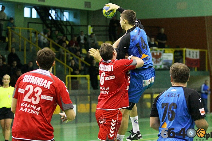 17/44 GSPR Gorzów - Warmia Anders Group Społem Olsztyn 30:42 (14:19)